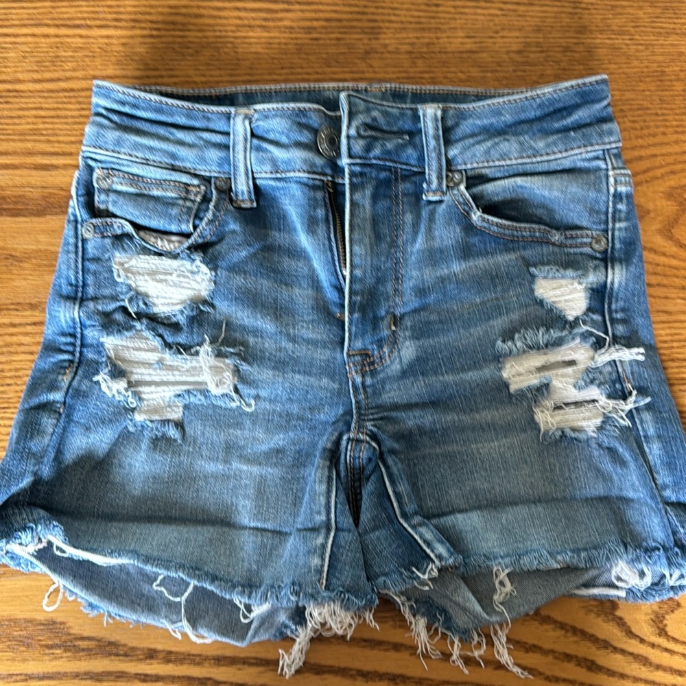 American eagle denim shorts